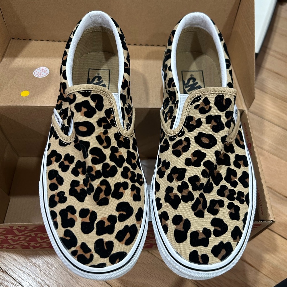 Vans leopard